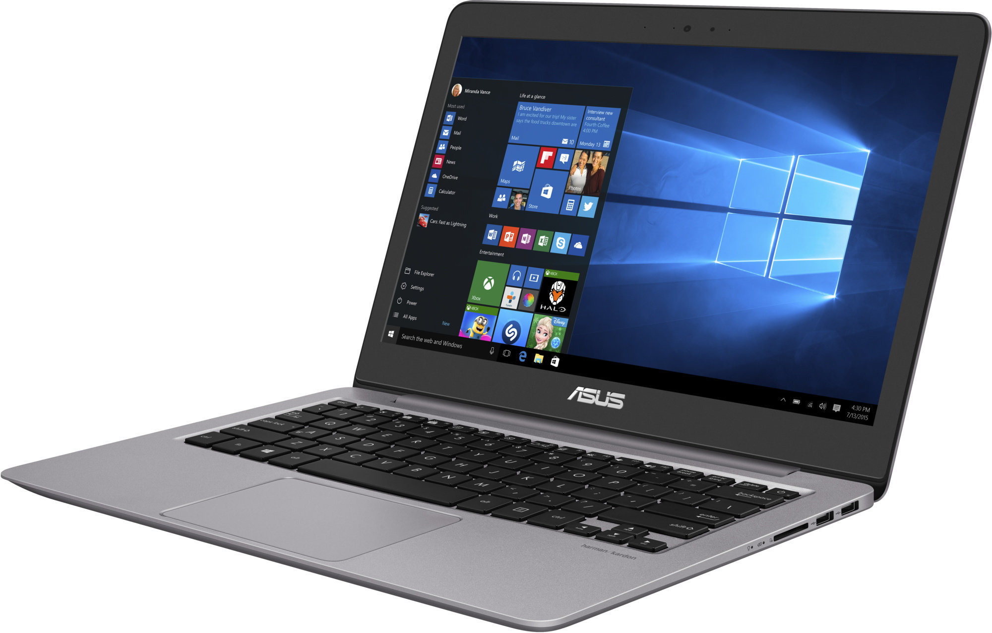 ASUS Zenbook U310UA-FC1071T (Intel Core i5 8250U 1600 MHz/15.6"/1920x1080/8GB/256GB HDD/DVD нет/Intel UHD Graphics 620/Wi-Fi/Bluetooth/Windows 10 Home) 90NB0CJ1-M17840