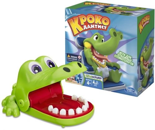 Hasbro Настольная игра "Крокодильчик дантист" (Crocodile dentist)