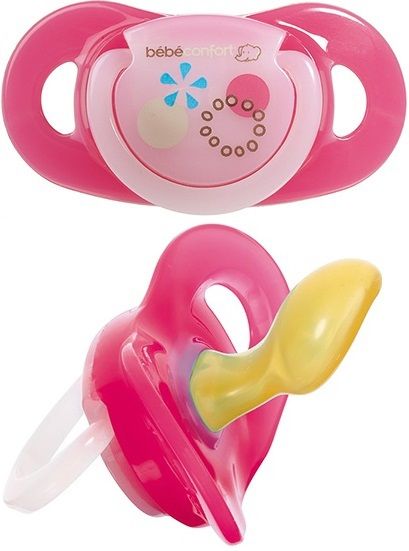 Bebe Confort Пустышки латексные Safe Dummies T2, 12-36 мес.