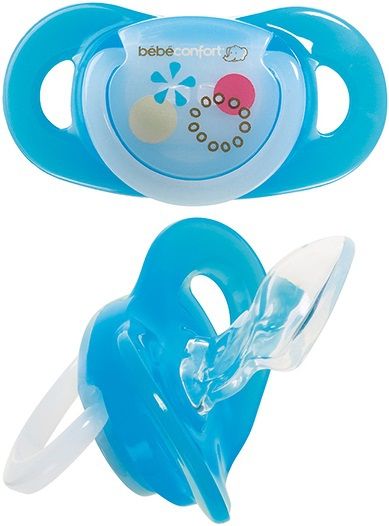 Bebe Confort Пустышки силиконовые Safe Dummies T1, 3-12 мес.