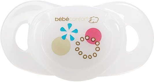 Bebe Confort Пустышки латексные Safe Dummies T2, 12-36 мес.