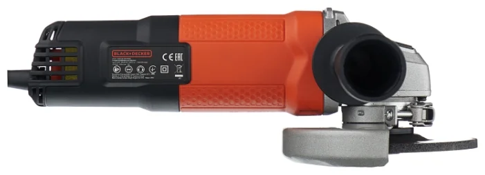 Black & Decker Шлифмашина угловая G850-RU [125мм; 850Вт; 12000об; 1,85кг; б.кл.кож]
