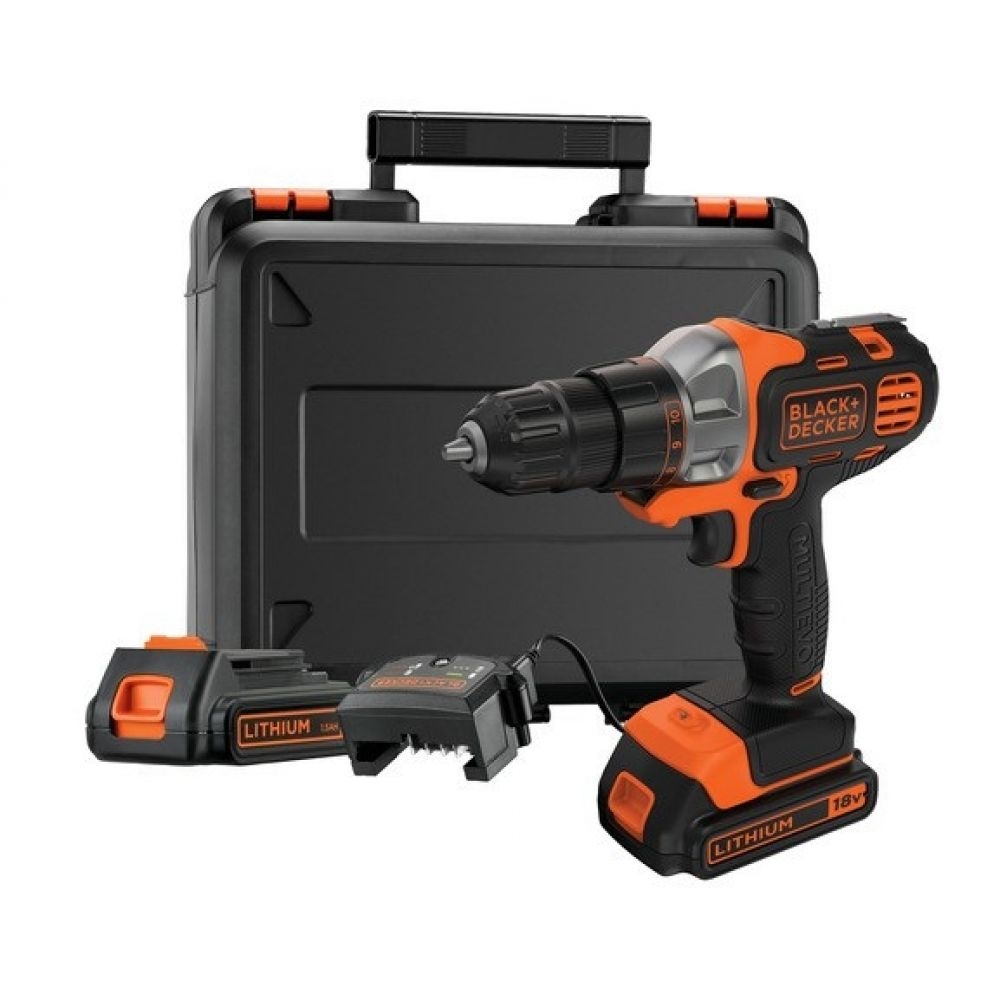 Black & Decker Дрель-шуруповерт Li-Ion MultiEvo MT218KB-QW