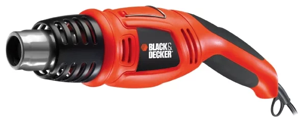 Black & Decker Фен строительный KX1692-QS [1600Вт; 130-560°C; 200-450л/мин; поворотн.рук]