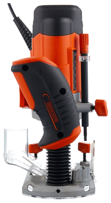 Black & Decker Фрезер ручной KW1200EKA-QS [1200Вт; 28000об.; 8/6мм; 55мм; Кейс+фрезы]