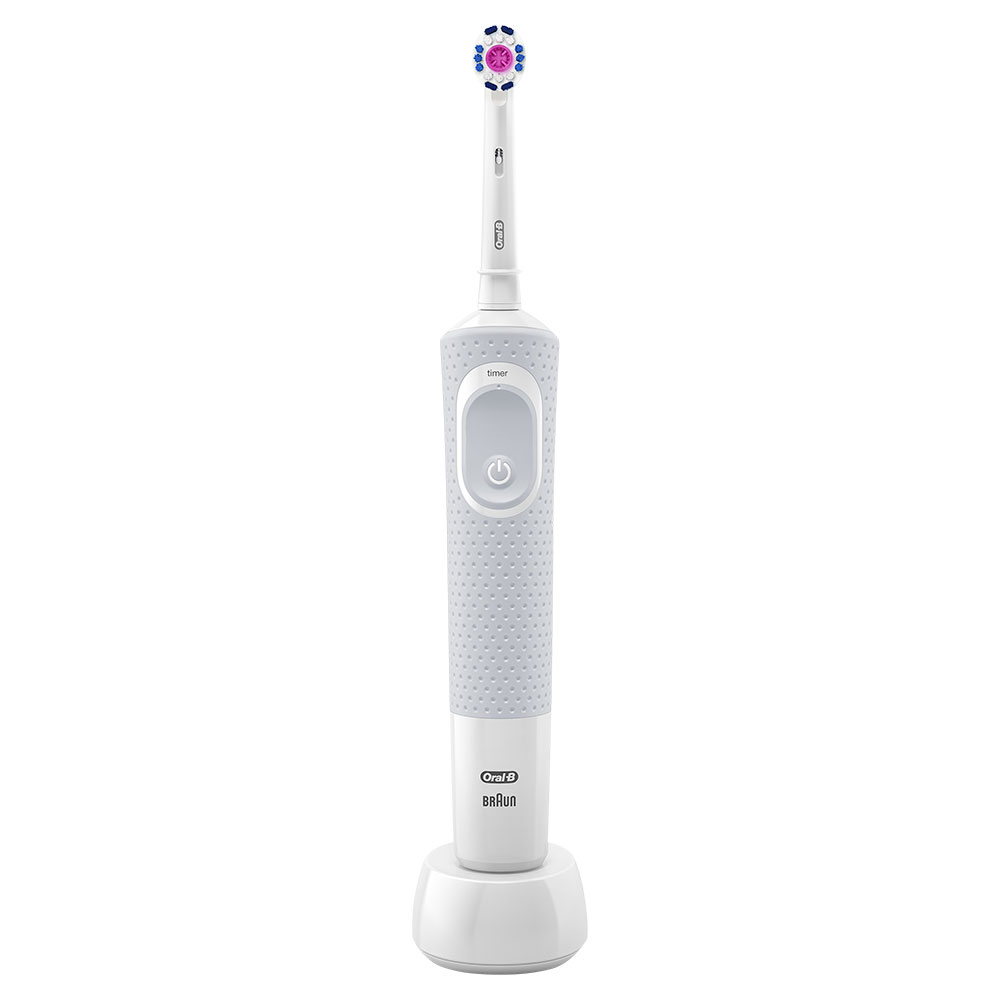 

Электрическая зубная щетка Vitality 3D White (D100.413) (Белый)
