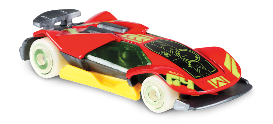 Mattel Hot Wheels машинка "hw glow wheels"