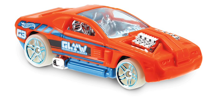 Mattel Hot Wheels машинка "hw glow wheels"