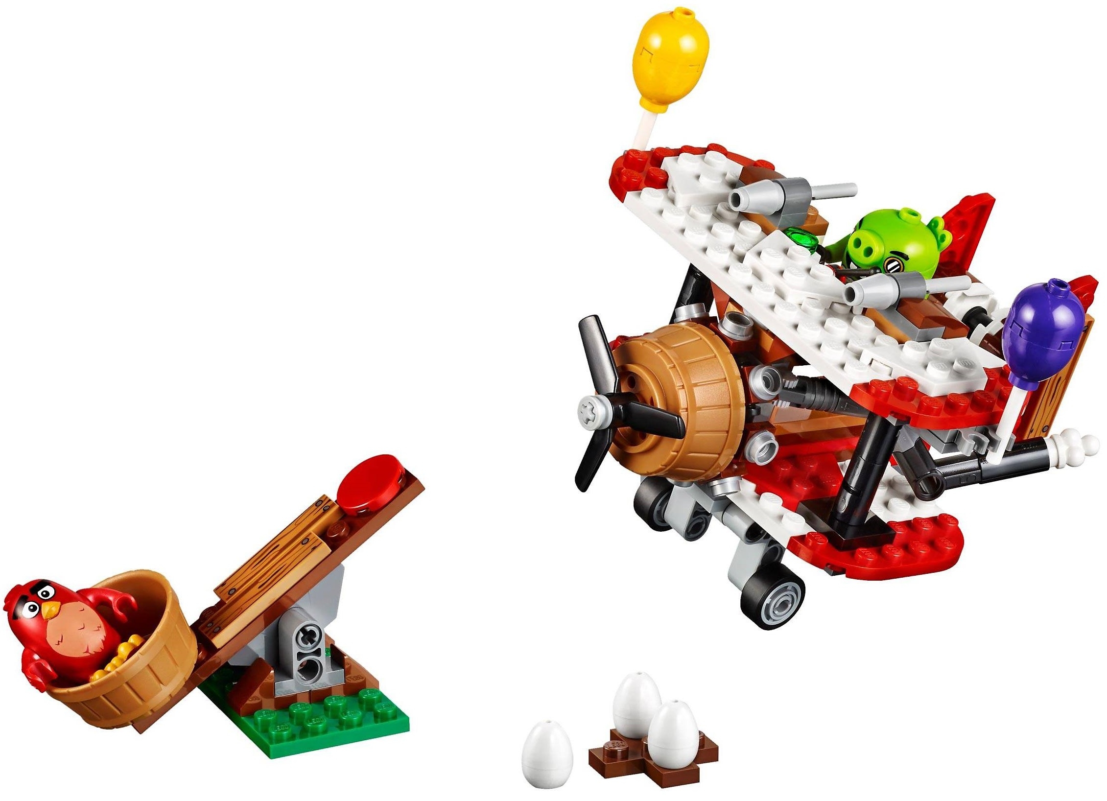 Lego Конструктор "The angry birds movie. Piggy plane attack" (Самолетная атака свинок)