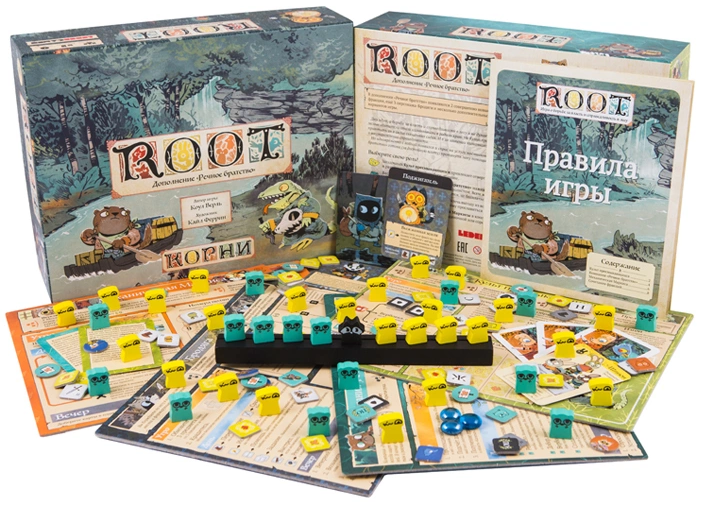 Crowd Games Настольная игра "Корни. Речное братство" (ROOT), ДОПОЛНЕНИЕ
