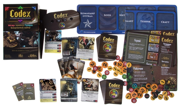 GaGa Настольная игра "Кодекс: Мощь против Грации" (Codex)
