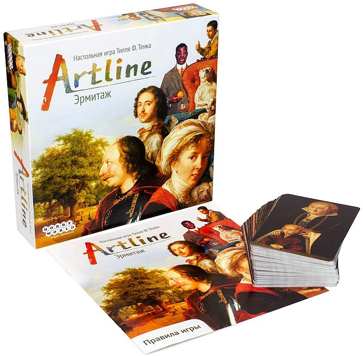 Hobby World Настольная игра "Artline: Эрмитаж"