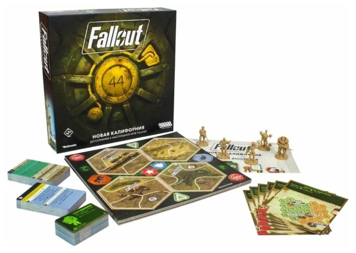Hobby World Настольная игра "Fallout: Новая Калифорния", ДОПОЛНЕНИЕ
