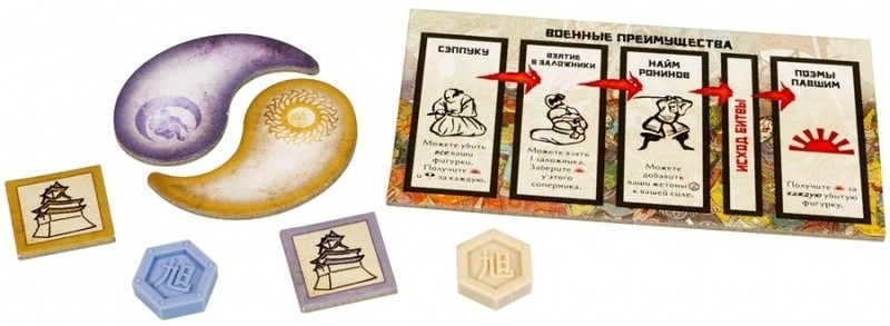 Hobby World Настольная игра "Восходящее Солнце. Вторжение Династии", ДОПОЛНЕНИЕ