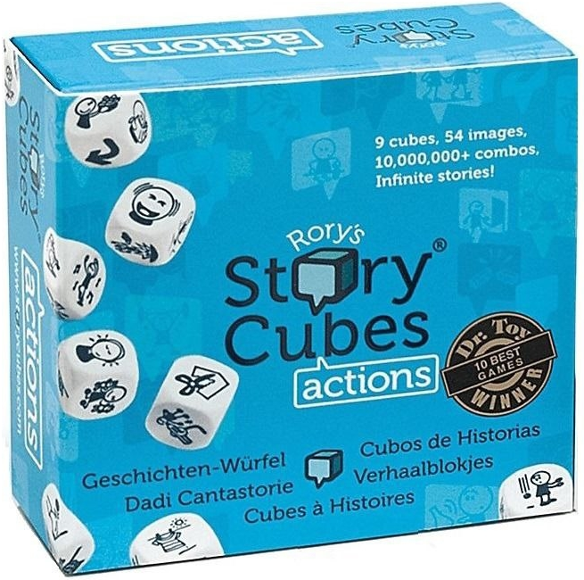 Rory's Story Cube Настольная игра "Кубики Историй: Действия" (actions)