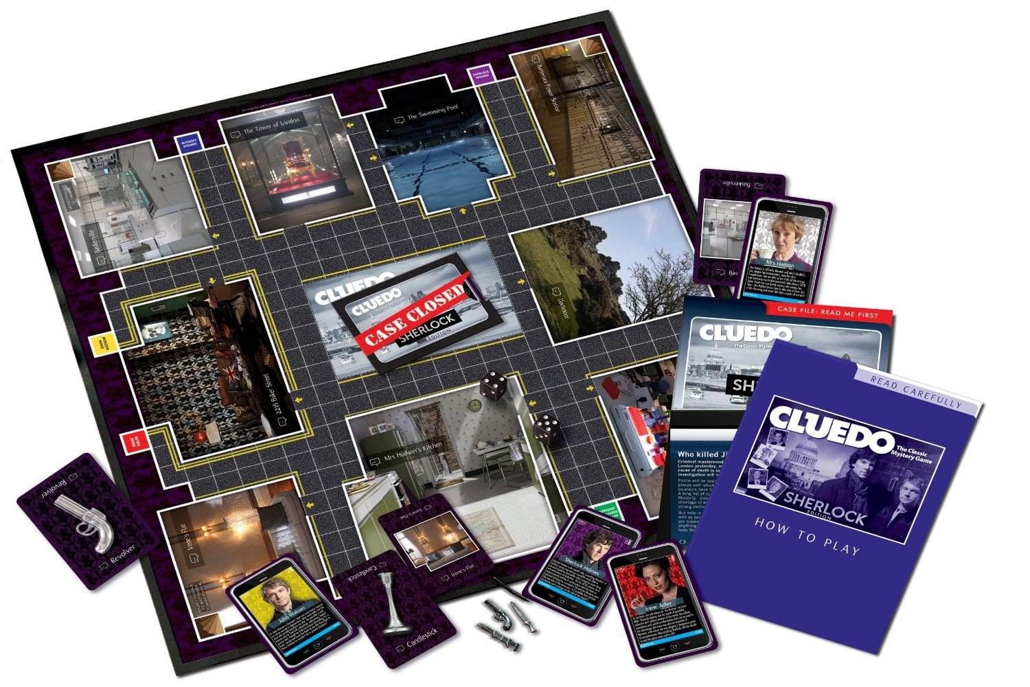 Hasbro Настольная игра "Клуедо. Шерлок Холмс" (CLUEDO SHERLOCK RUSSIA)