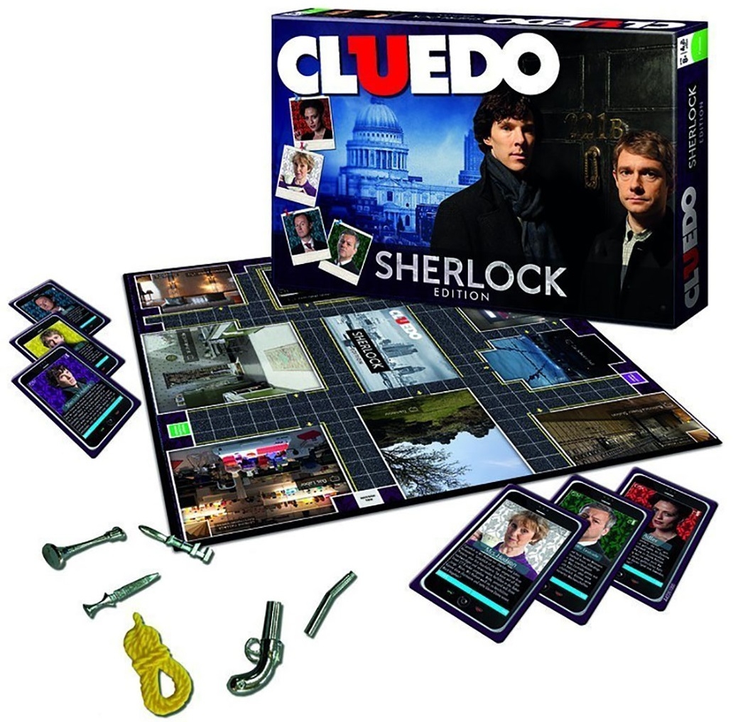 Hasbro Настольная игра "Клуедо. Шерлок Холмс" (CLUEDO SHERLOCK RUSSIA)