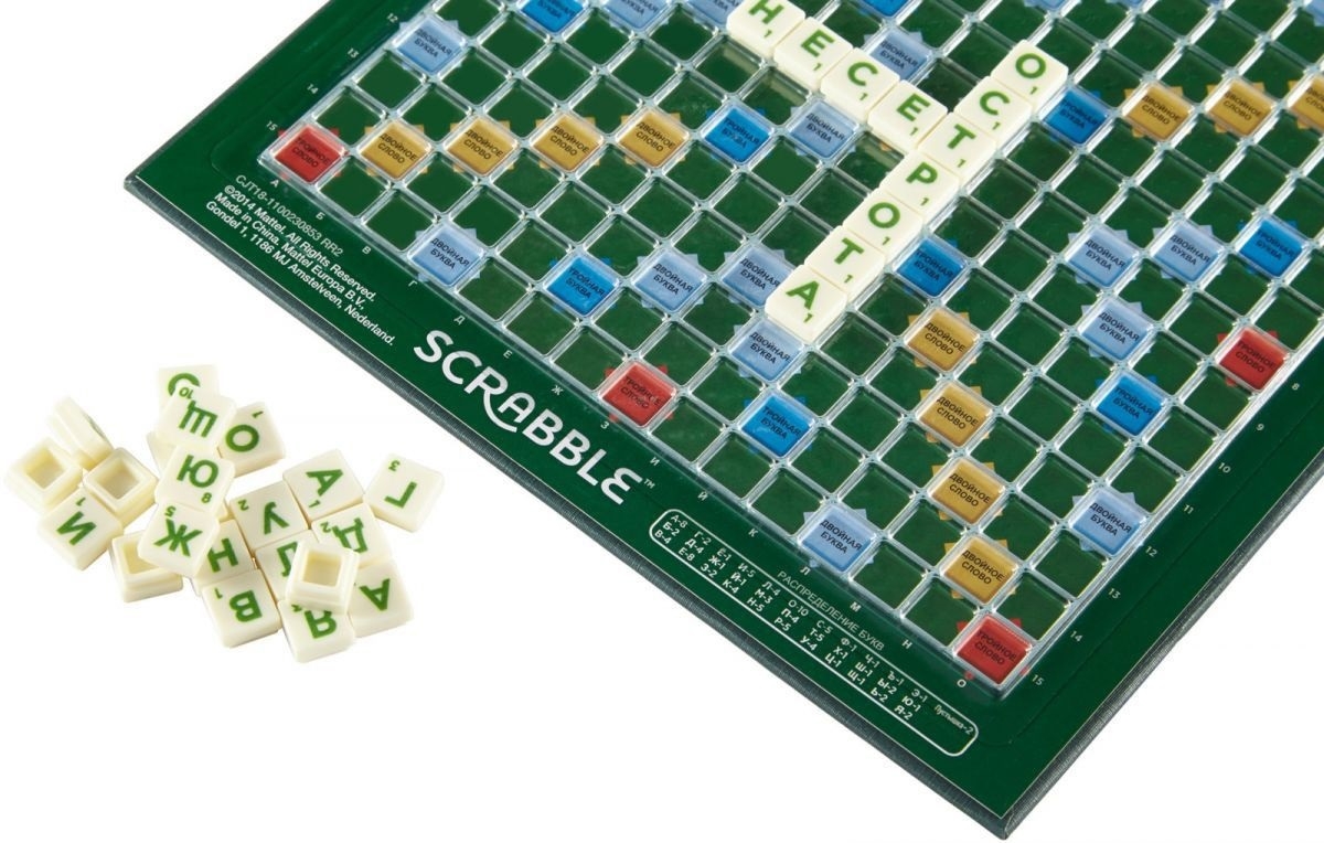 Mattel Настольная игра "Дорожный скрабл" (Scrabble)