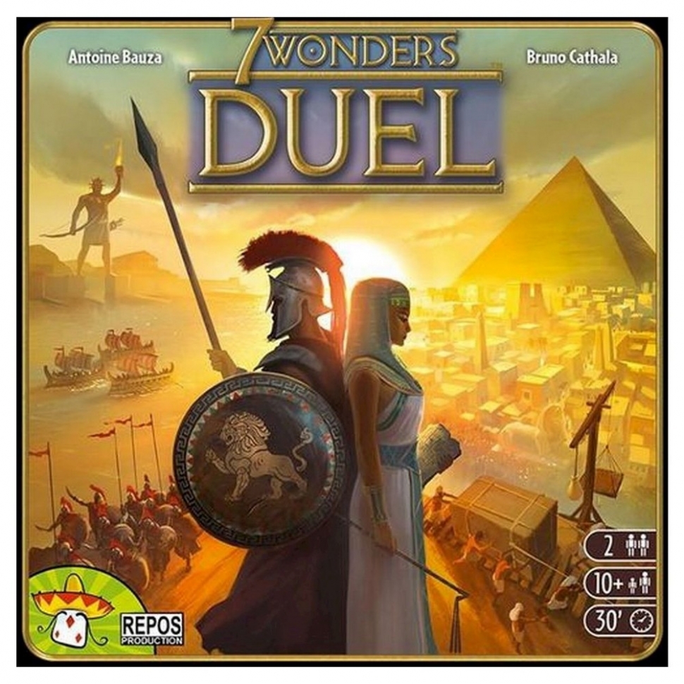 Стиль жизни Настольная игра "7 чудес. Дуэль-локализация" (7 WONDERS. DUEL)