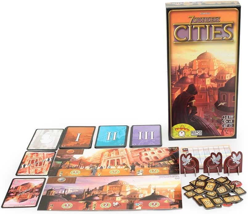 Стиль жизни Настольная игра "7 чудес: Города" (7 Wonders:Cities), ДОПОЛНЕНИЕ