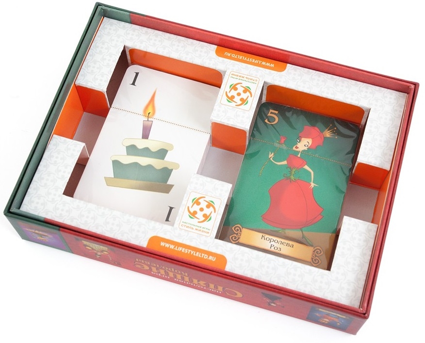 Стиль жизни Настольная игра "Спящие королевы", картонная коробка