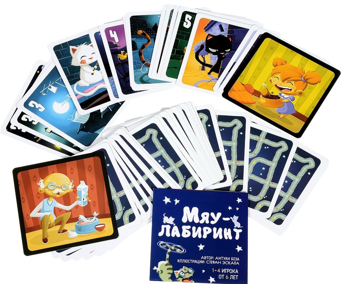 Стиль жизни Настольная игра "Мяу-Лабиринт"