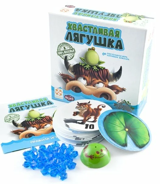 Стиль жизни Настольная игра "Хвастливая лягушка"