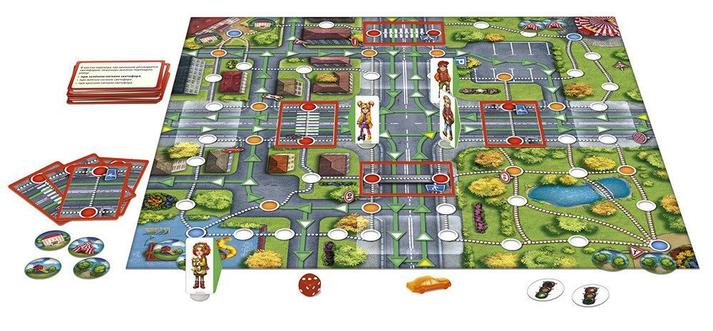 Настольная Игра Правила Дорожного Движения Купить