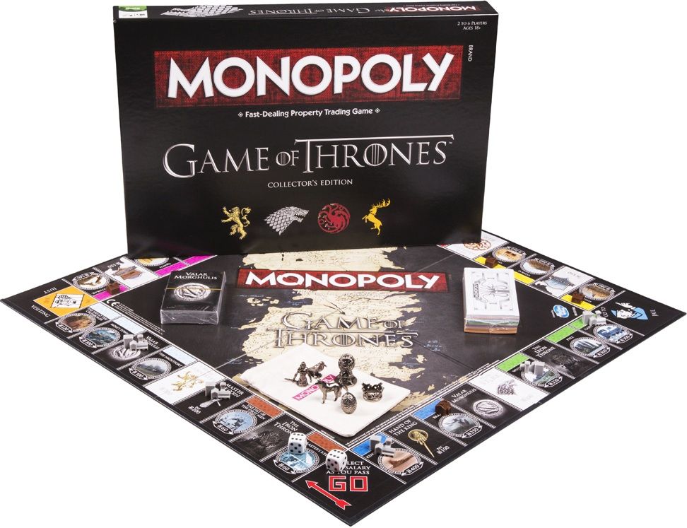 Hasbro Настольная игра "Монополия. Игра Престолов" (Monopoly Game of Thrones Collector's Edition)