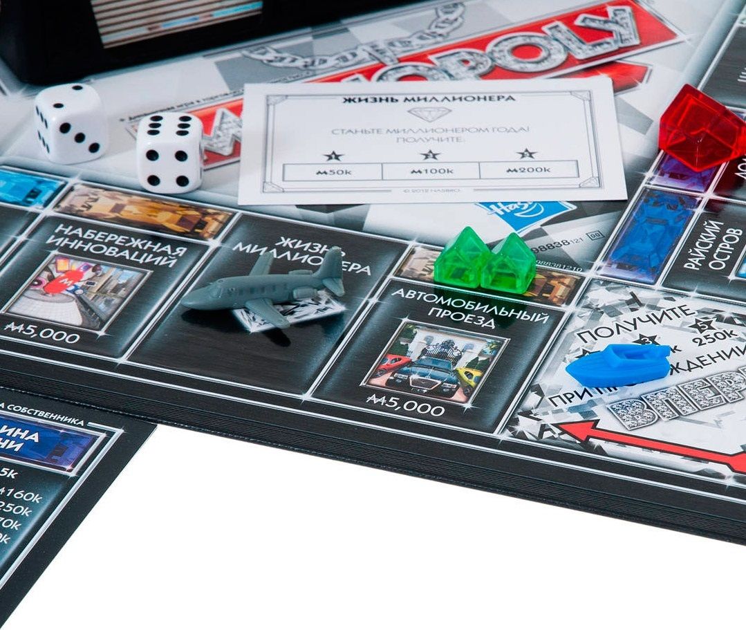 Hasbro Настольная игра "Монополия. Миллионер" (Monopoly Millionaire)