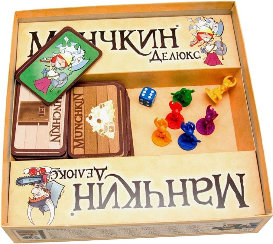 Hobby World Настольная игра "Манчкин Делюкс"