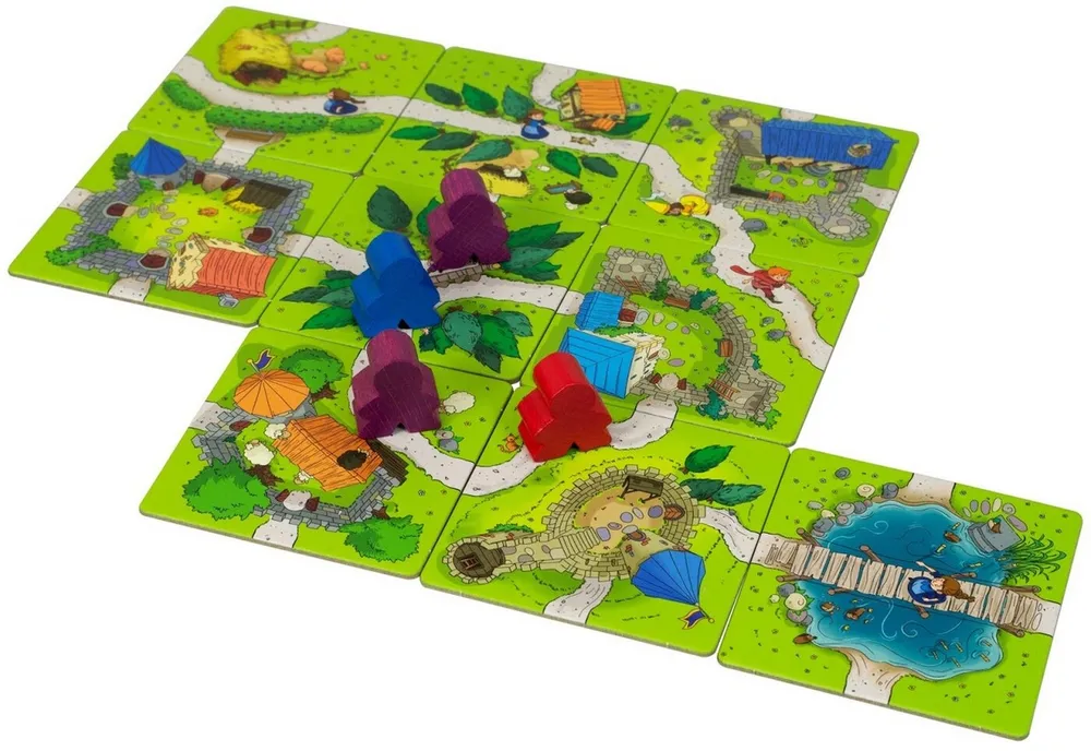 Hobby World Настольная игра "Каркассон Junior" (Carcassonne Junior )