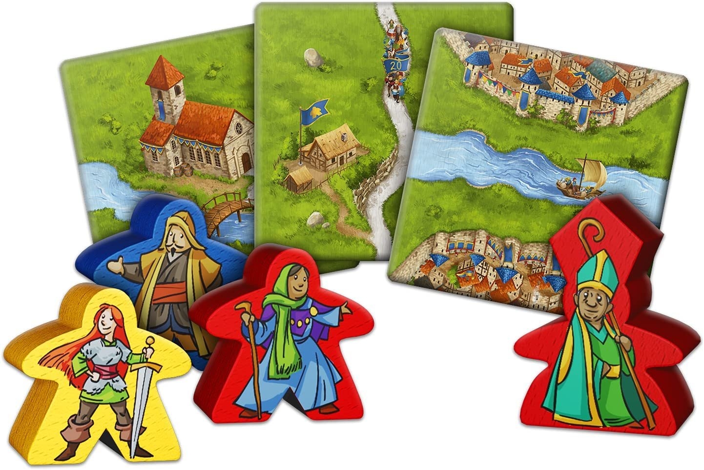 Hobby World Настольная игра "Каркассон. Юбилейное издание" (Carcassonne: 20th Anniversary Edition)