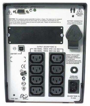 APC Smart-UPS 1000VA USB & Serial 230V