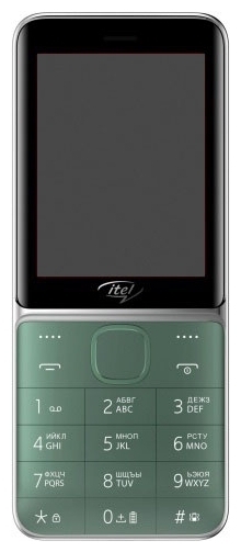 

Мобильный телефон Itel, it5626 (зеленый)