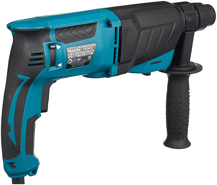 Makita Перфоратор HR2630 184758, 800Вт., SDS-Plus, 1200 об/мин.,2.9 Дж.