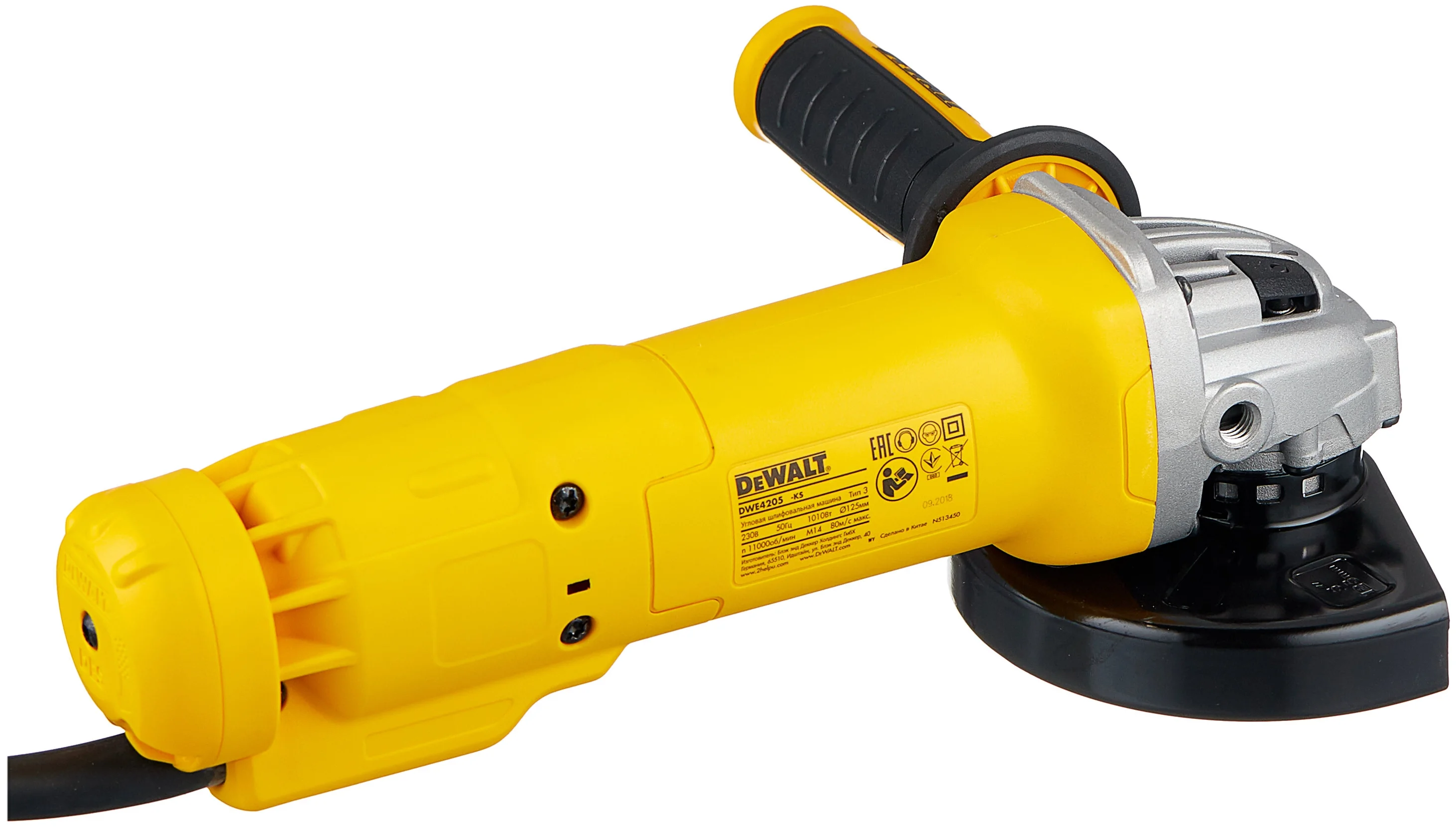 DeWalt УШМ DWE4205, 1010 Вт, 125 мм