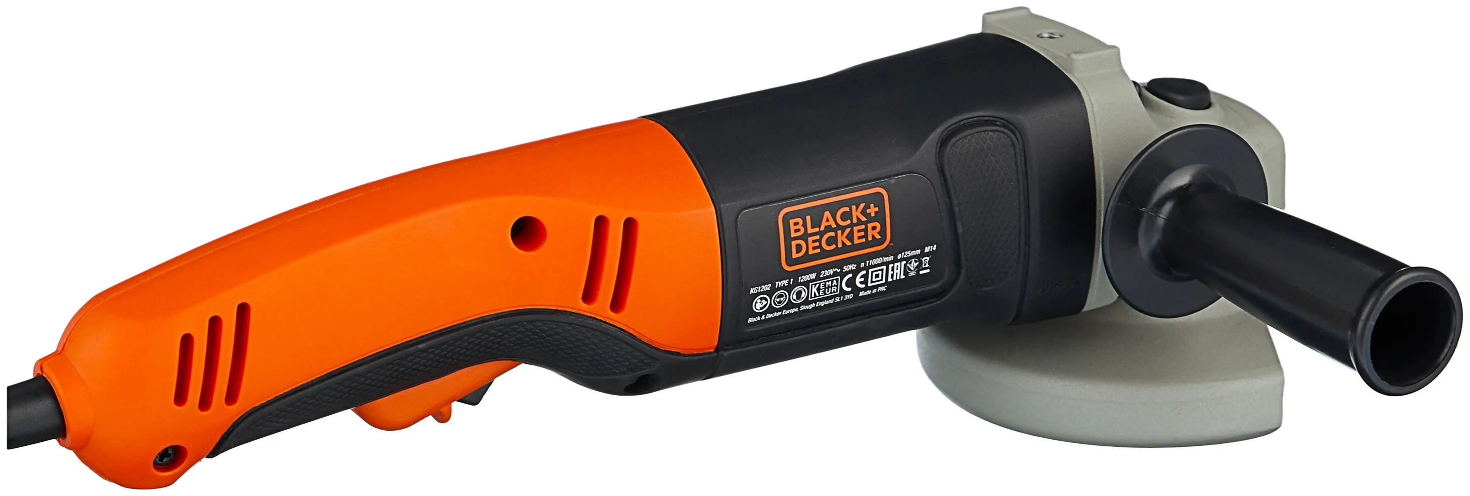 Black & Decker УШМ KG1202K (KG1202K-QS), 1200 Вт, 125 мм