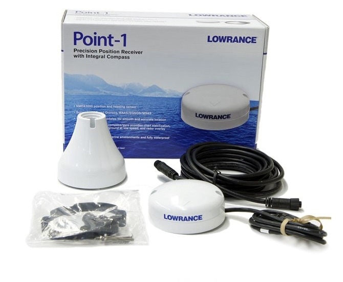 

Эхолот Lowrance, GPS-модуль Point-1 со встроенным компасом