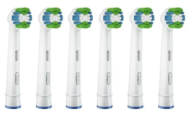 Oral-B Набор насадок Precision Clean CleanMaximiser для электрической щетки, белый, 6 шт (EB20RB)