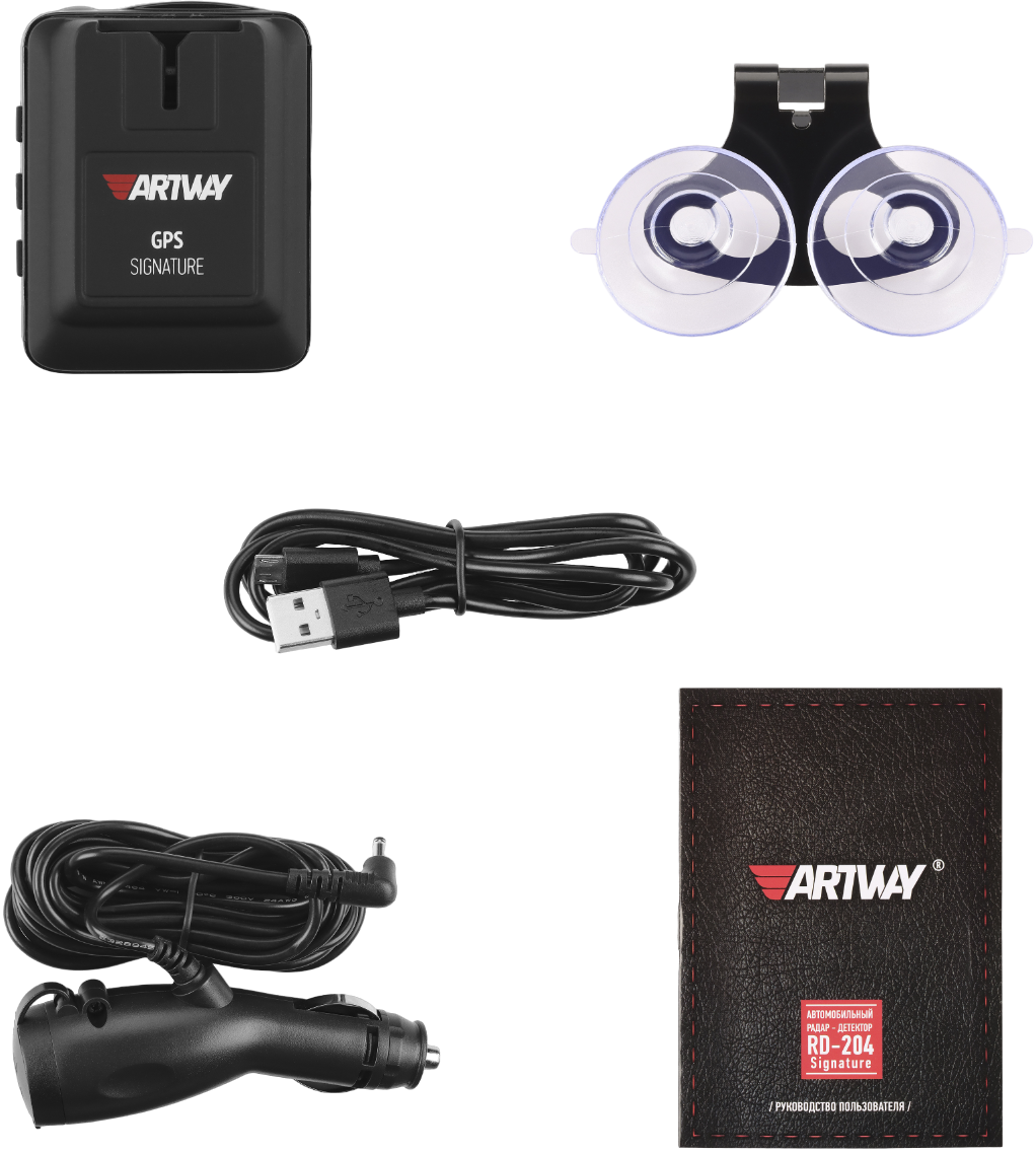 Artway Радар-детектор RD-204 Signature + GPS