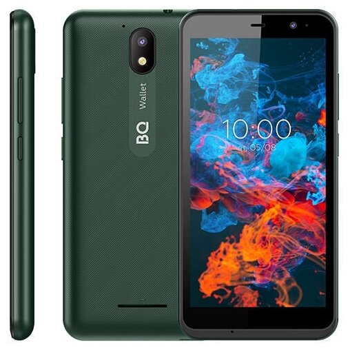 

Смартфон BQ, 5045L Wallet (зеленый)
