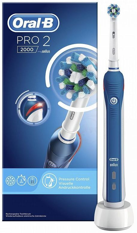 Oral-B Электрическая щётка Pro 2 2000 Cross Action (D501.513.2)