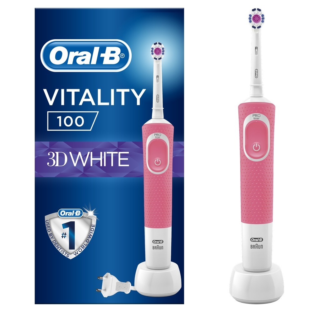 Braun Электрическая зубная щетка Oral-B Vitality 3D White