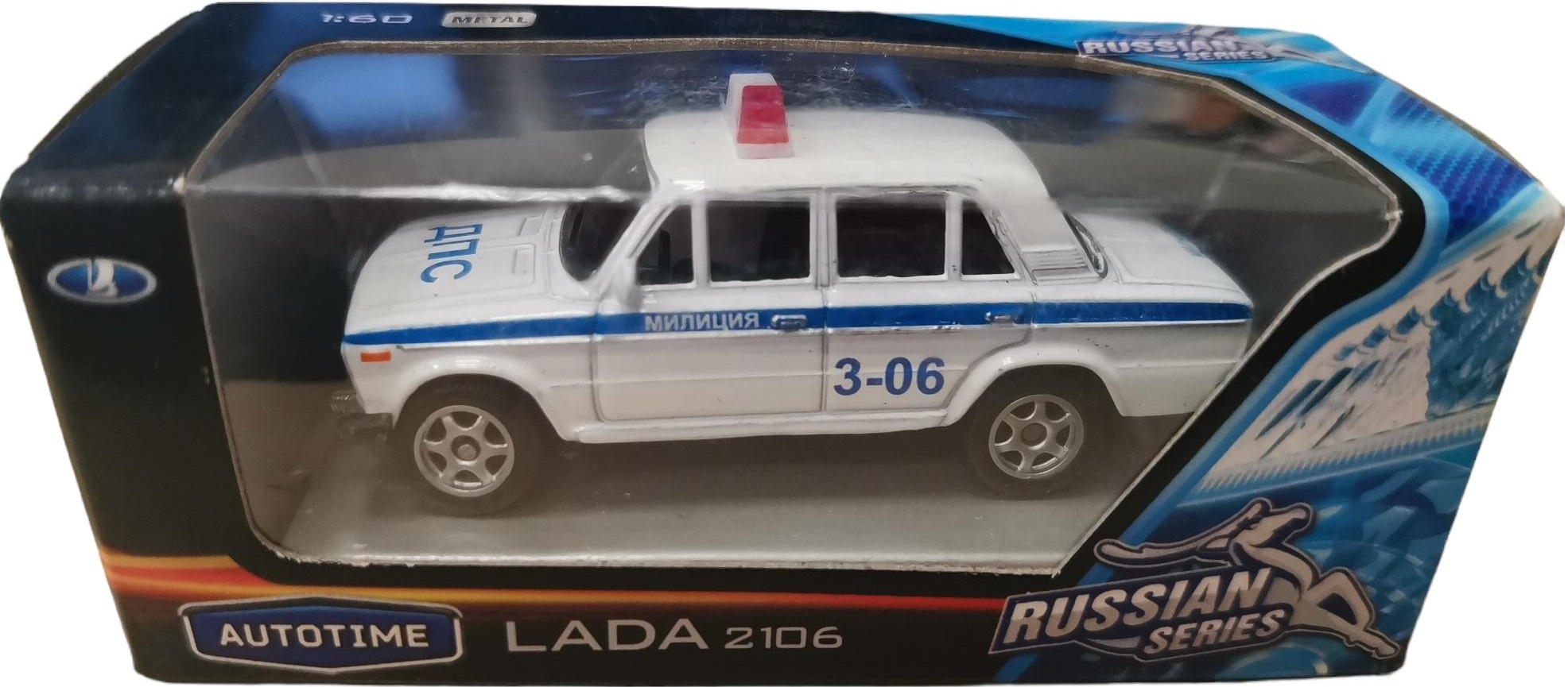 Autotime Модель машины Lada 2106, масштаб 1:60