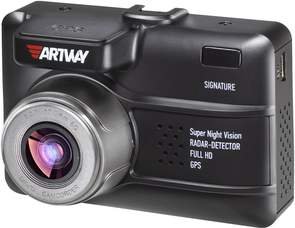 Artway Видеорегистратор MD-109 COMBO SIGNATURE 5 в 1 Dual