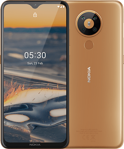 

Смартфон Nokia, 5.3 4/64GB Dual Sim (песочный)