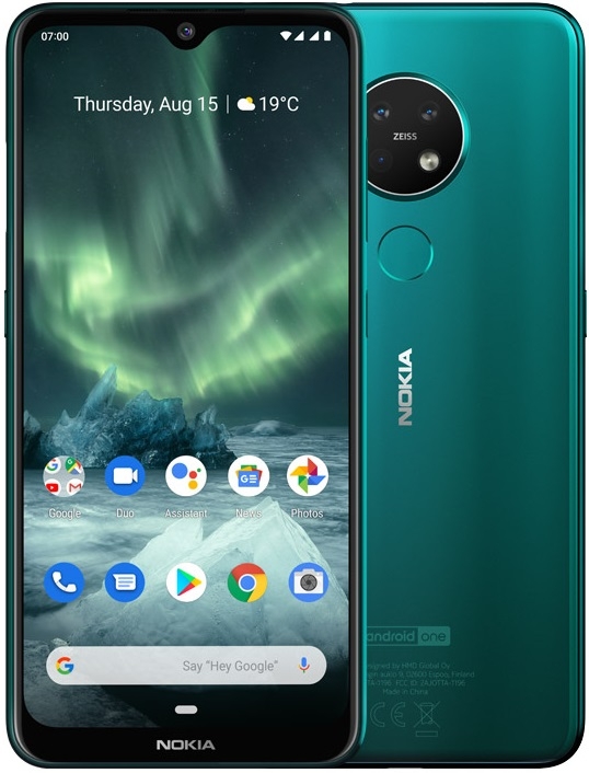 

Смартфон Nokia, 7.2 128GB (бирюзовый)