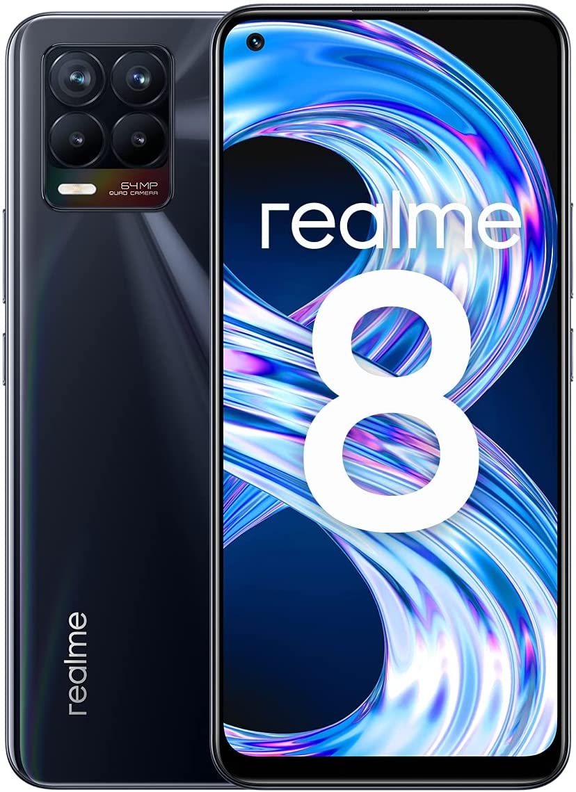 

Смартфон Realme, 8 6/128GB (punk black)
