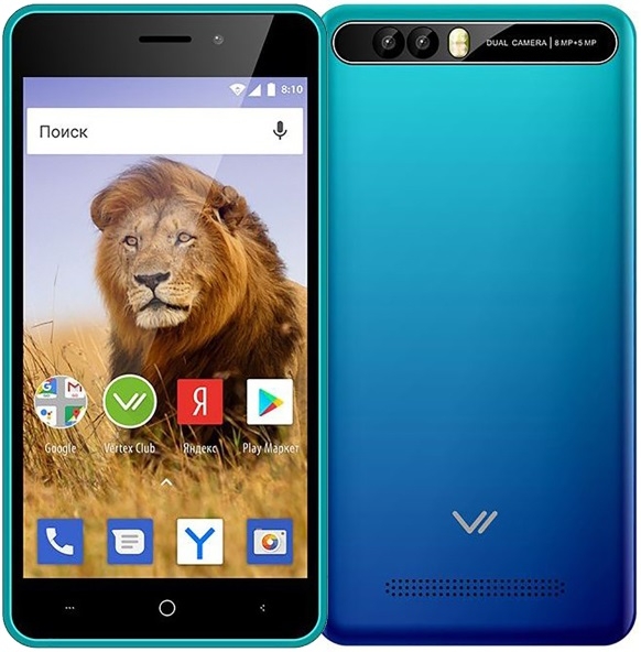 Vertex Impress Lion dual cam 3G